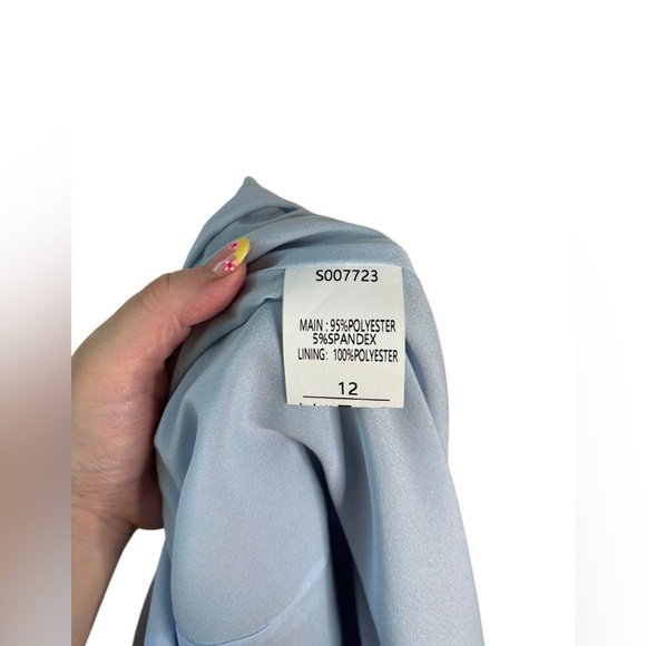 Showpo. MORE THAN THIS MAXI DRESS - RUFFLE STRAP THIGH SPLIT DRESS size 8 - Picture 10 of 15